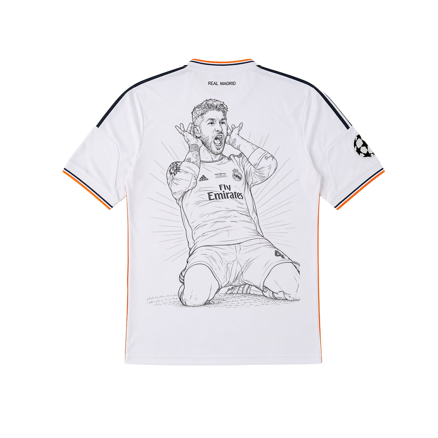 Sergio Ramos Camiseta Custom