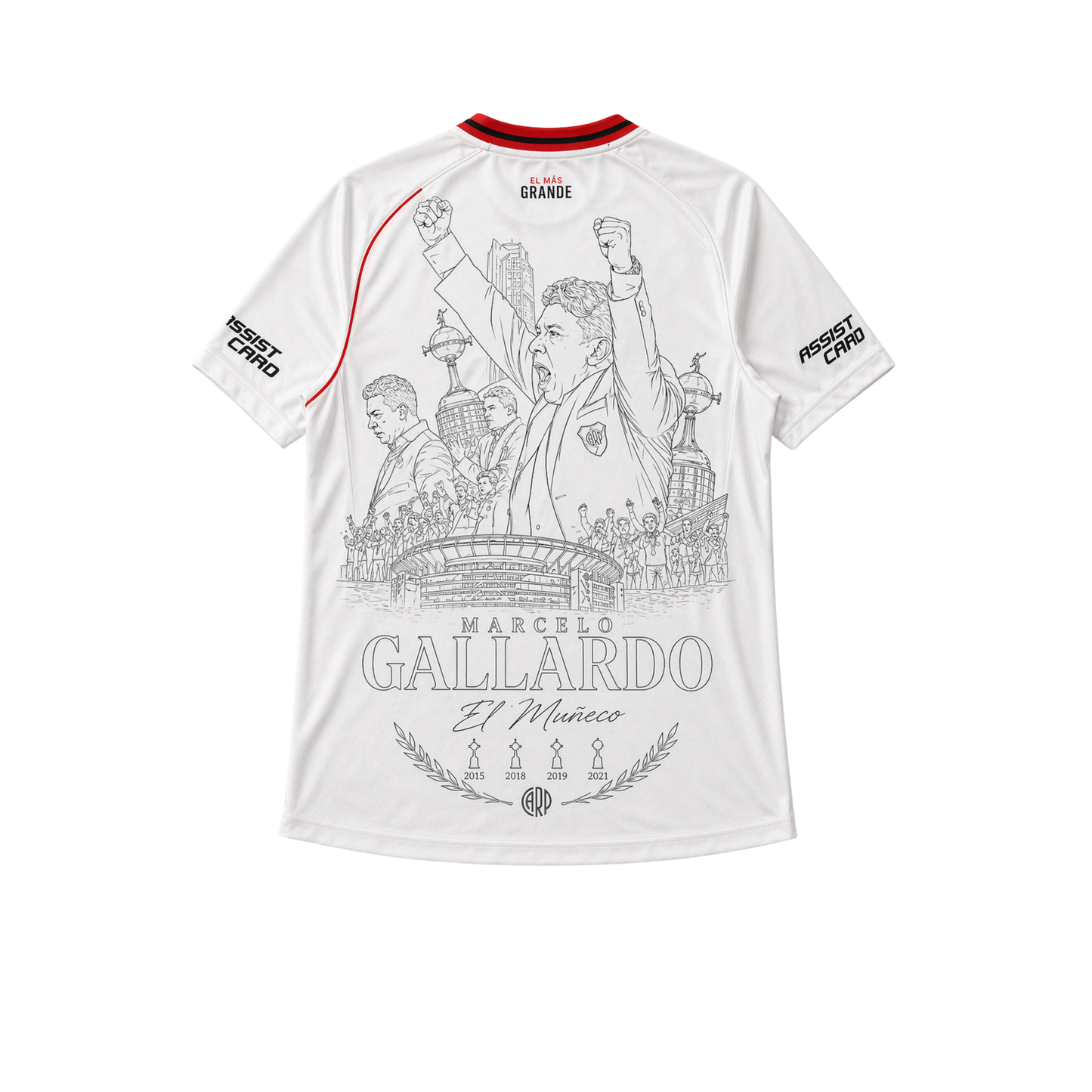 Marcelo Gallardo Camiseta Custom