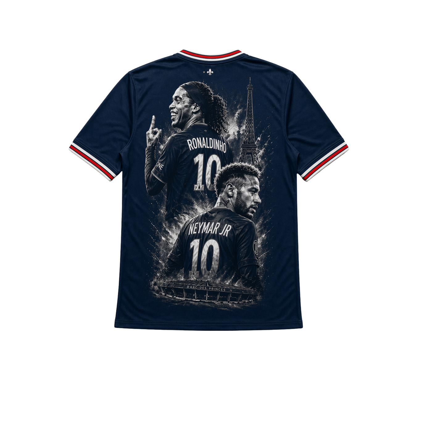 Ronaldinho x Neymar Jr Camiseta Custom